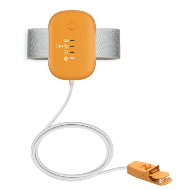 

Bedwetting Alarm Child Bedwetting Solution for Boys and Adults with High Sensitivity Urine Sensors for Nighttime Use помаранчевий