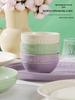 Creative Cream-Style Rice and Soup Bowl - 2024 New Tableware Collection: French Shallow Plate Edition