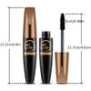 24-Hour L Lasting Waterproof 8D Fiber Mascara - Black, Thick, Curled Eyelash Extension Cosmetics Wear all day