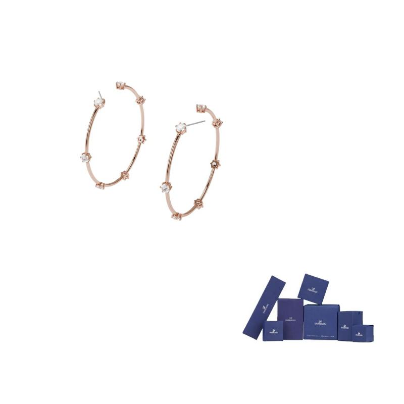 Swarovski Constella Faux Crystal Earrings Womens M-Original brand box (color random)