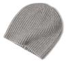 Pure Cashmere Women Winter Hats Custom Designer Logo Luxury Fashion Warm Knitted Rib Ny Beanie Caps