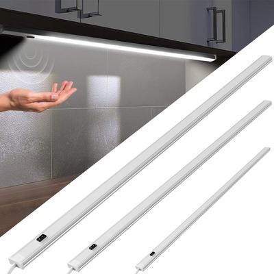 50 cm / 40 cm / 30 cm LED barové svetlo 12 V ručné mávanie senzorové svietidlo Vnútorná pevná lišta pod skrinkou Osvetlenie kuchyne