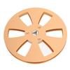 1 4 7 Inch Empty Reel 6 Hole Aluminum Alloy Open Reel Sound Tape Empty Reel Opening Machine Part Gold