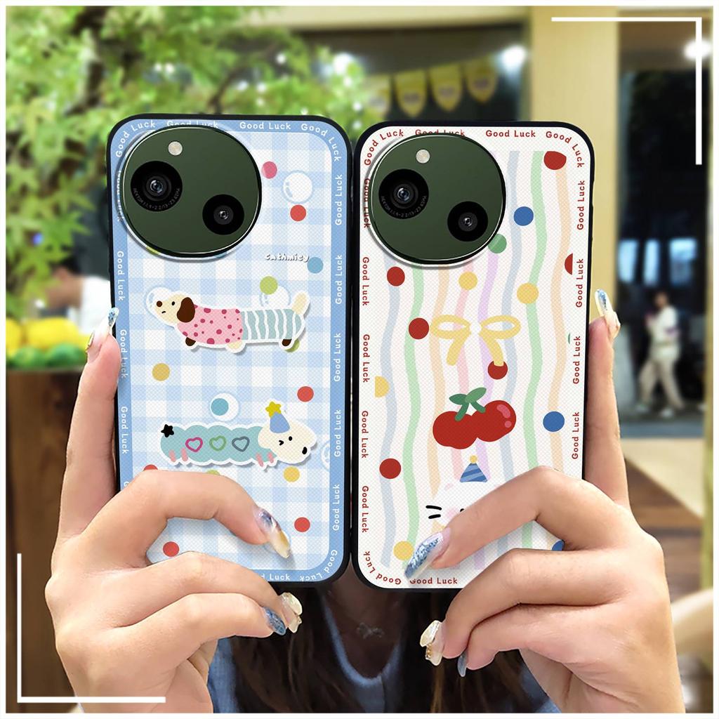 Graffiti Soft case Phone Case For Sharp Aquos R9/SH-51E Back Cover Durable Anti-dust Phone Pouch Cute Cartoon TPU