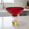 Side Outlet Kitchen Grease Drainer Fine Mesh Grease Colander Practical Food Strainer  Noodle