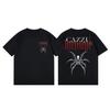 Cazzu Latinaje Tour 2026 Double Sided Print Tshirt Fashion Rock Vintage Short Sleeve T Shirt Unisex Women Casual Cotton Tshirts