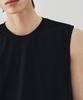 DRAW FIT Cool Mesh Layered Sleeveless [Black]