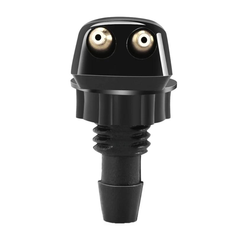 Universal Windshield Washer Nozzle Kit - Replacement Jets for Most Car Models, Easy to Install