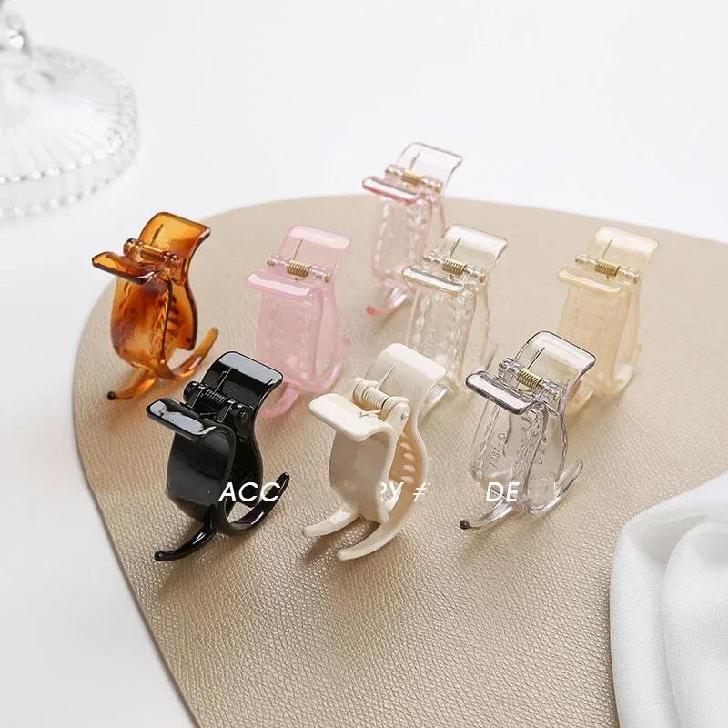 Cute Kawai Vintage Hair Claw Ponytail Binding Head Plate Bath for Women Popular Style  1pc