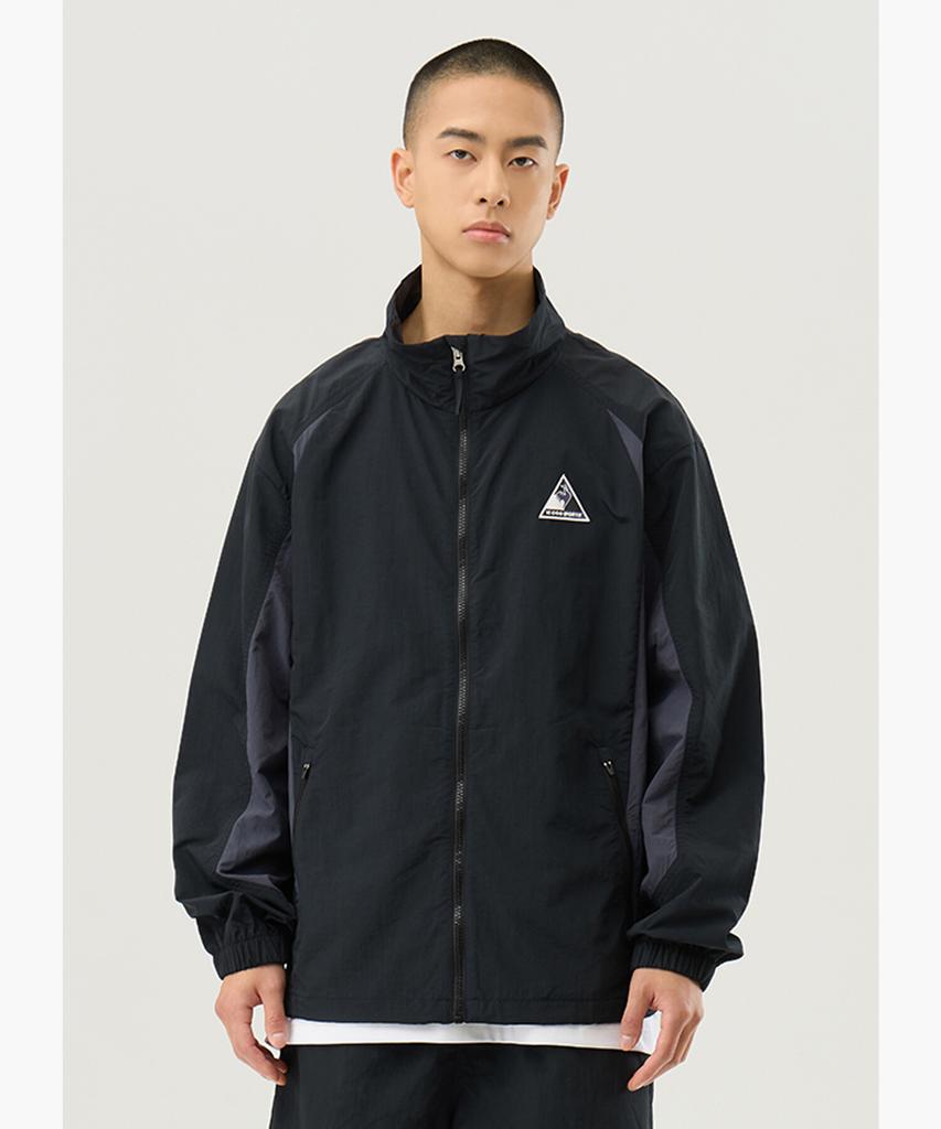Lecoq Lightweight Woven Long Sleeve Jacket - Black (Qq223Ljk41) (A Type)