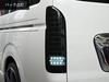 Regius Ace 200 Series 1st To 7th LED Fiber Black Smoke Tail Lamp TRISTAR'S [Hiace Generation]