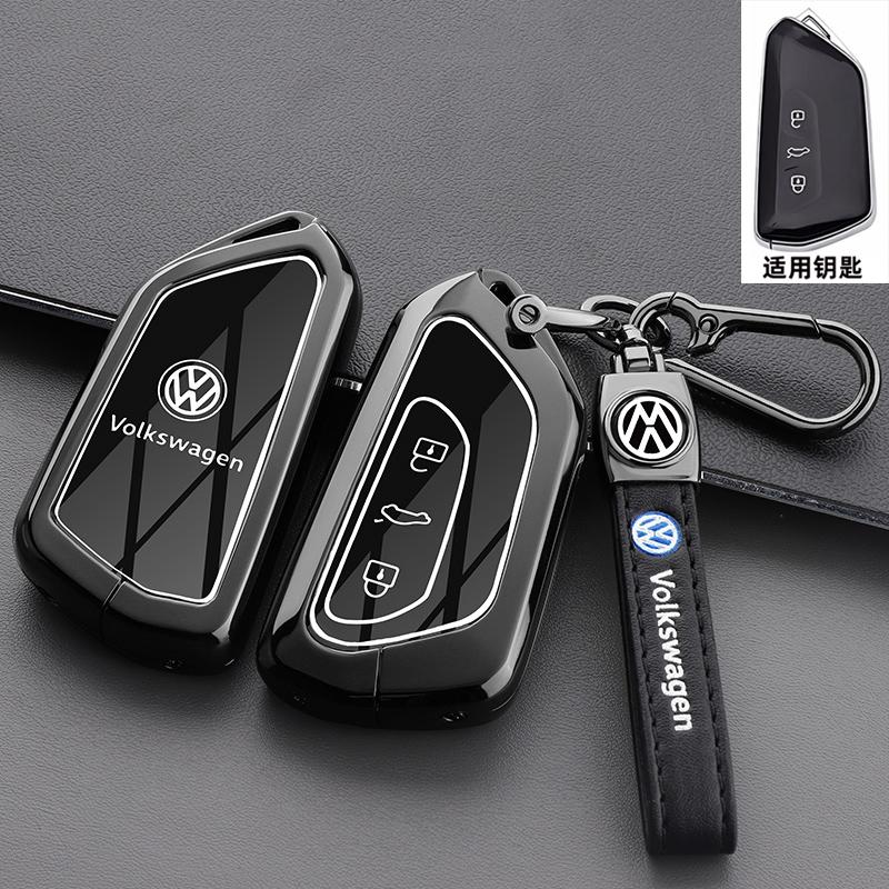 2026 Hot For VW VOLKSWAGEN Car Key Case Cover Shell For VW Volkswagen Golf 7 MK7 Tiguan MK2 For SEAT Ateca Leon FR 2 Ibiza For S