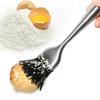 Stainless Steel Barbecue Grill Brush Hollow Handle Silicone Oil Brush Pancake Brush  Kitchen