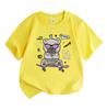 Kids Boys Girls 100% Cotton Short Sleeve O-Neck T-Shirt, Coo