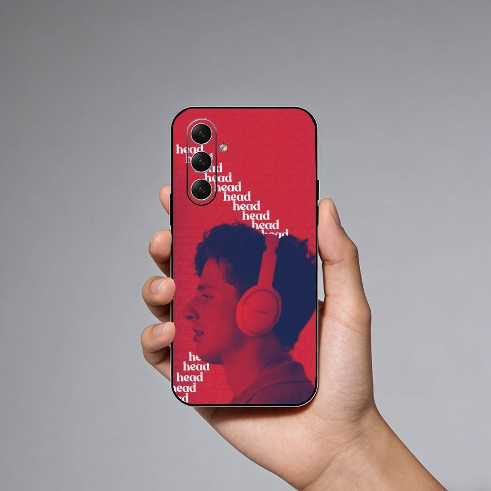 Singer Charlie Puth Phone Case For Samsung Galaxy A73,A72,A71,A70,A52,A51 Others Soft Black Cover Samsung a13 5g