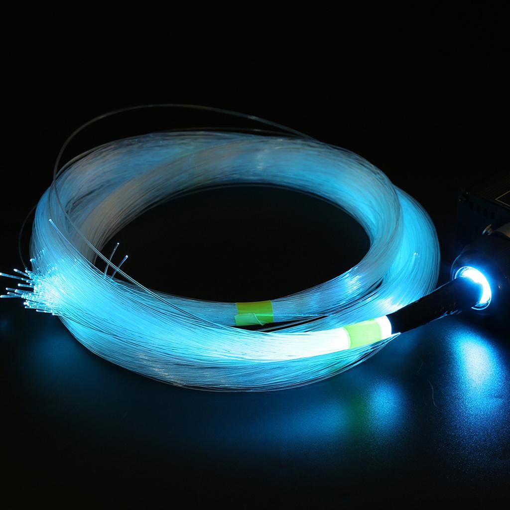 Zestaw do dekoracji sufitu światłowodami LED RGBW 16W silnik światła z kablami pilot