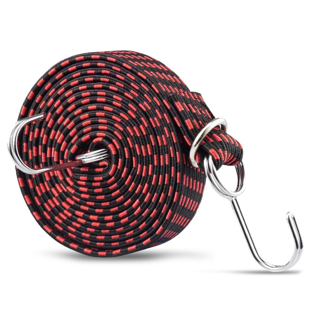 Sturdy Polypropylene Fiber Elastics Cord Motorcycle Cargo Strap for Stable Load Securing