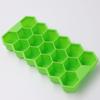 Commercial 17-Grid Honeycomb Silicone Ice Cube Tray