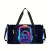 Console di Gioco Astronauta Cartone Animato 2D Zaino Scolastico da Viaggio Grande Capacità Borsa da Viaggio con Cerniera Miglior Regalo per Ragazzi Ragazze Stile alla Moda
