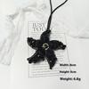 1 Piece Butterfly Applique Patch Hanging Rope Keyring  Starfish Sequin Handmade Beaded Clothing Sew On Patches Pendant