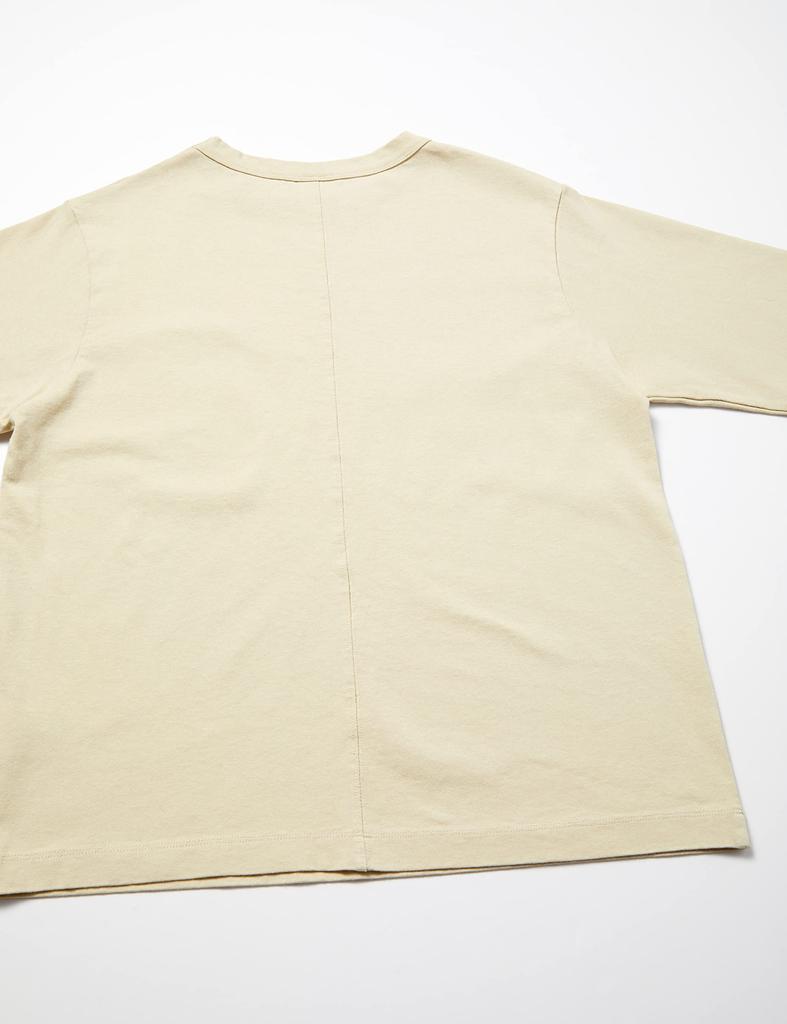 Champion Casual Short Sleeve Sand Size Script Relaxed Fit Women's T-Shirt, Beige, L, CW-V305, 100% Cotton, Logo,