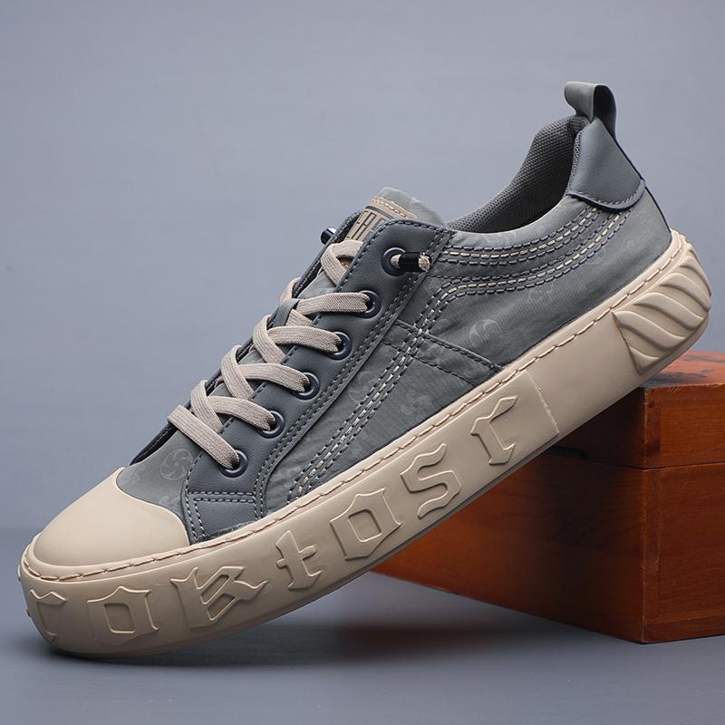 

Fashion Canvas Men s Shoes Comfortable All-match Sneakers Summer Breathable Cloth Casual Walking Shoe Outdoor Sport Loafers SS24809 38 серый