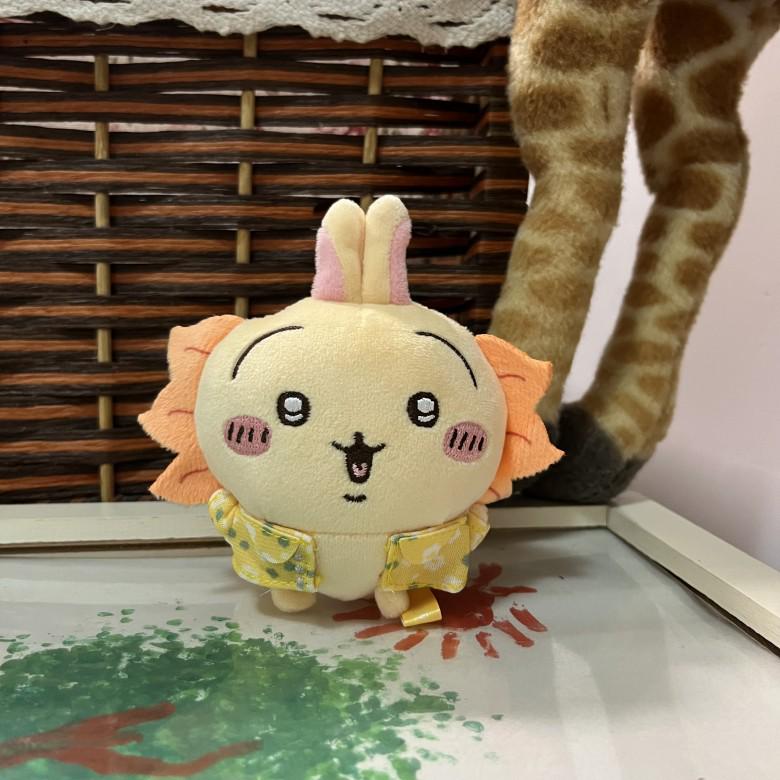 Chaveiro de Pelúcia Dança do Leão de Okinawa Usacchi - Pingente de Mochila Feminina Presente