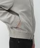 MUSINSA STANDARD Synthetic Suede Minimal Blouson Jacket [Light Grey]