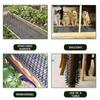 12pcs Cat Repellent Spiked Mat for Garden Outdoor Digging Deterrent Strip