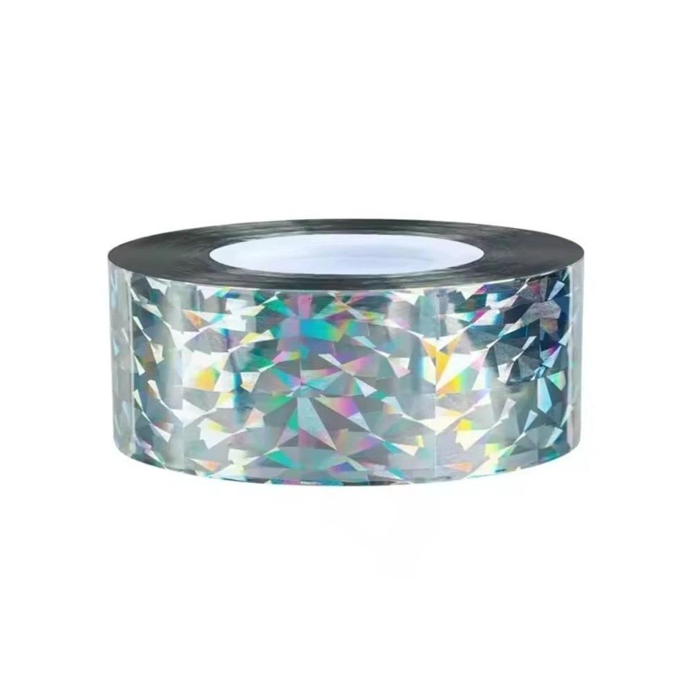 Double Sided Anti Bird Tape Holographic Bird Repellent Tape New Pest Control Tape Orchard Tool A-2.5CMx50CM