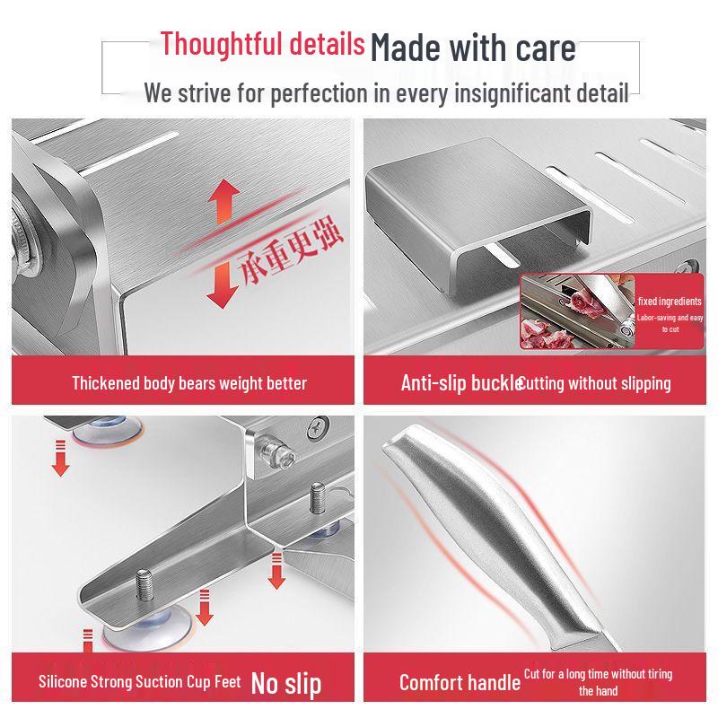 Manual Multi-functional Meat Slicer