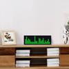 LED Music Spectrum Display RGB Colorful 1624 Segment Rhythm Light Level Voice Sensor Clock Display 384 LEDs 20 Dynamic