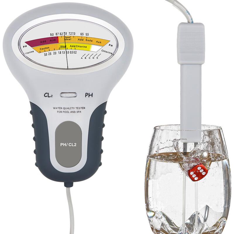 

Youpur Pool Water Quality Tester CN plug (adapter included)