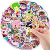 50 Cartoon Cute Alare Notebook Skateboard Trunk Water Cup Doodle Decorative Stickers