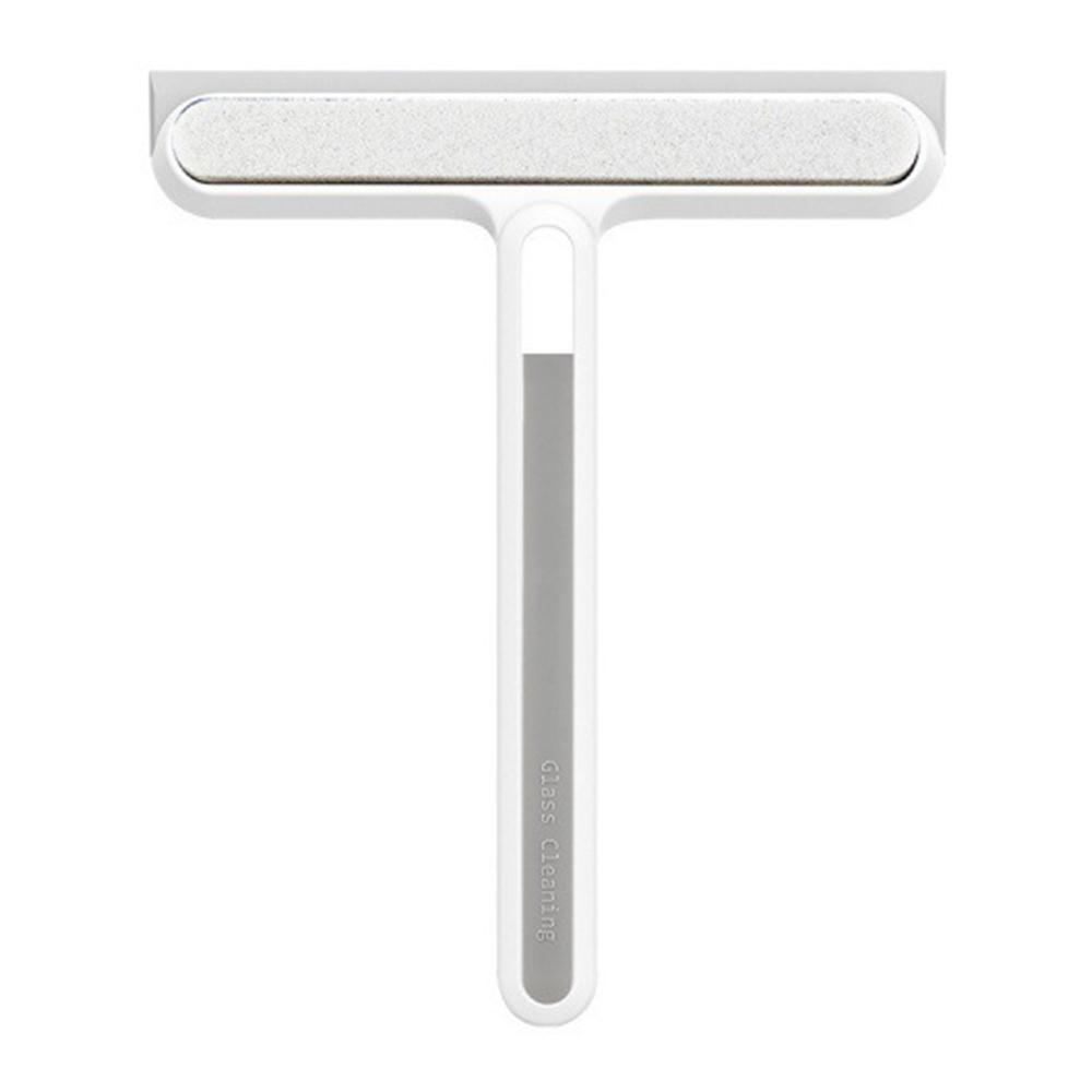 

Інструмент для прибирання 4 в 1 Багатофункціональна губка Мийник для скла Віконний скребок зі знімною щіткою White