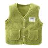 Children's Plush Vest Polar Fleece Sleeveless Jacket Thick Warm Kids Vest
