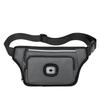 Crossbody bag with light Multifunctional lighting Breast bag Outdoor leisure cycling Sports large-capacity sports fanny pack