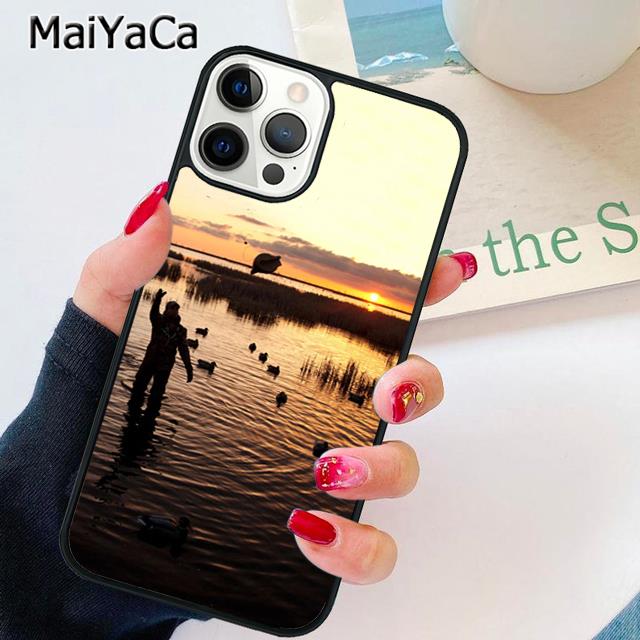 MaiYaCa Bird Duck Hunting SunSE2020t Phone Case Cover For iPhone 17 Air 16 16e 15 plus 11 12 13 14 pro max coque