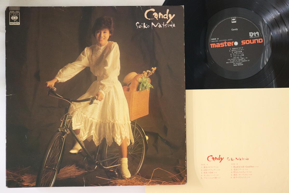 

LP Record SEIKO MATSUDA Candy Master Sound 30AH1601 CBS SONY 1982 Japan Japanese PopRock Used