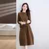 Spring and Autumn Suit Skirt Two-piece Set Fashionable Loose and Thin Thickened Top Skirt Age Reduction a Whole Set of Wear