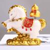 Desktop Ornament New Year Mascot Miniature Resin Zodiac Ornaments Gift Horse Figurine  Cabinet