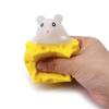 Stres giderici Evcil Hayvan Peyniri Fare Peyniri Çimdik Eğlence Stres Topu Havalandırma Sincap Kupası Şaka Oyuncağı Fidget Oyuncakları