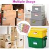 440 Count 3.5" x 2" Large Home Moving Packing Labels for 3-4 Bedroom House, 10 Color Coded Moving Stickers for Boxes with Large Writable Area,