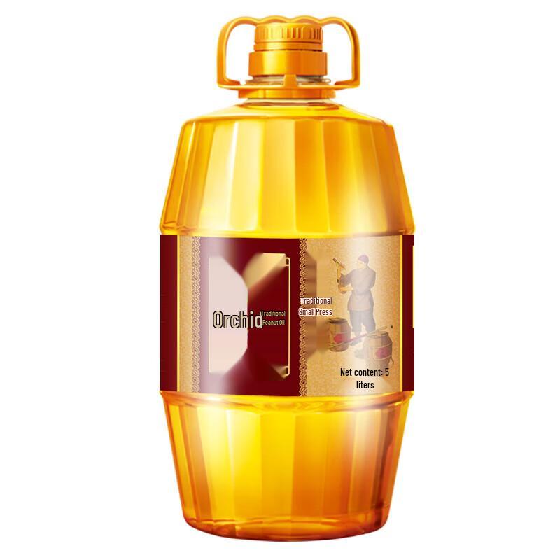 Hujihua First Grade Cold Pressed Peanut Oil 5L