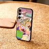 S-Sassy cartoon C-Clarences Phone Case For Samsung  A73,72,71,A52,51,40,41,A22,A32,31,A13, Soft Black Shell