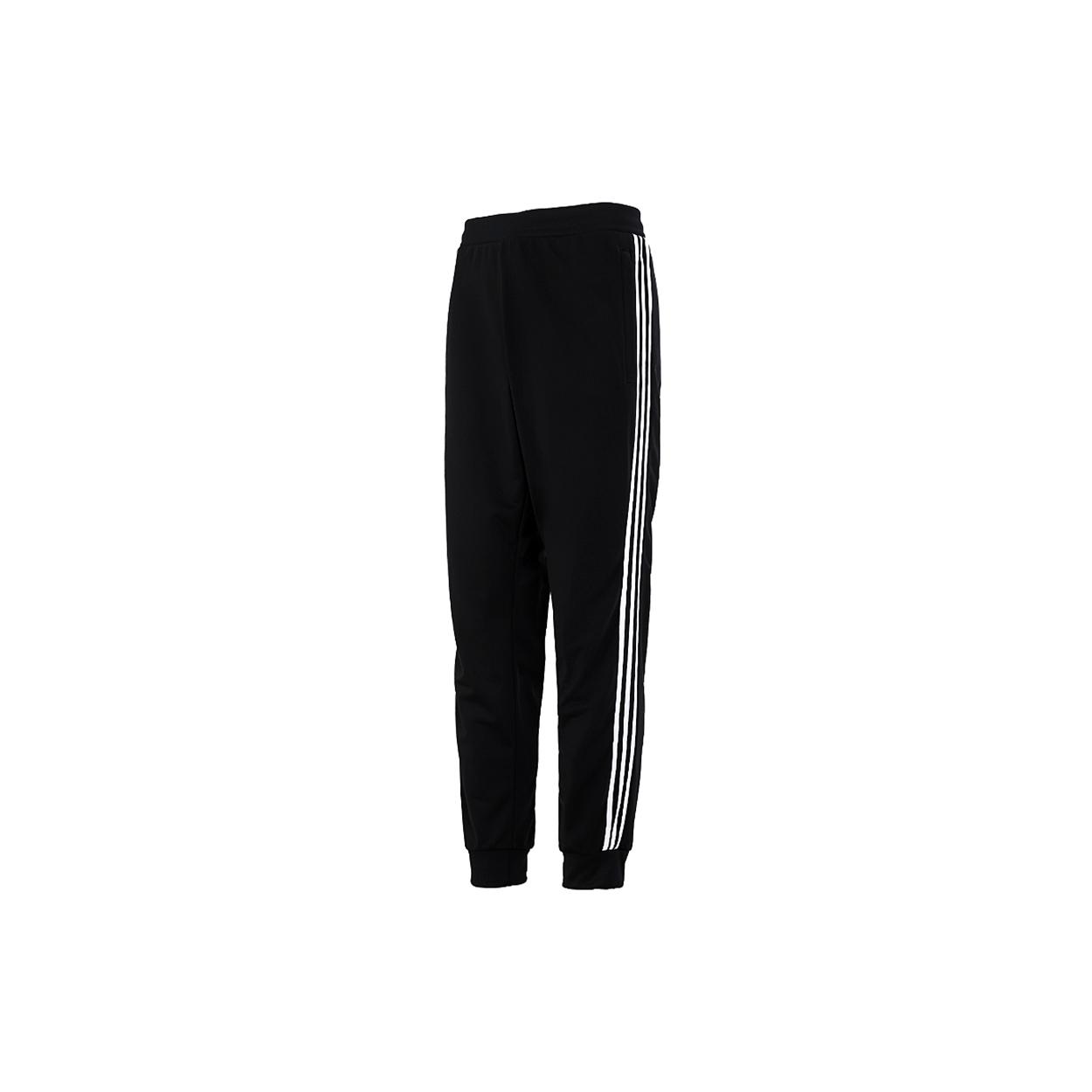 

New Adidas Knitted Sports Pants Men s Black H31304 S