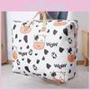 Cotton Quilt Storage Bag With Handles For Dorm Room Organization