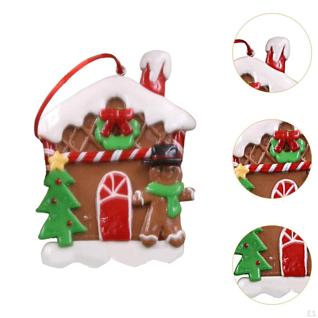 Christmas Gingerbread Man Hanging Decoration Ornament Gifts Home Celebration