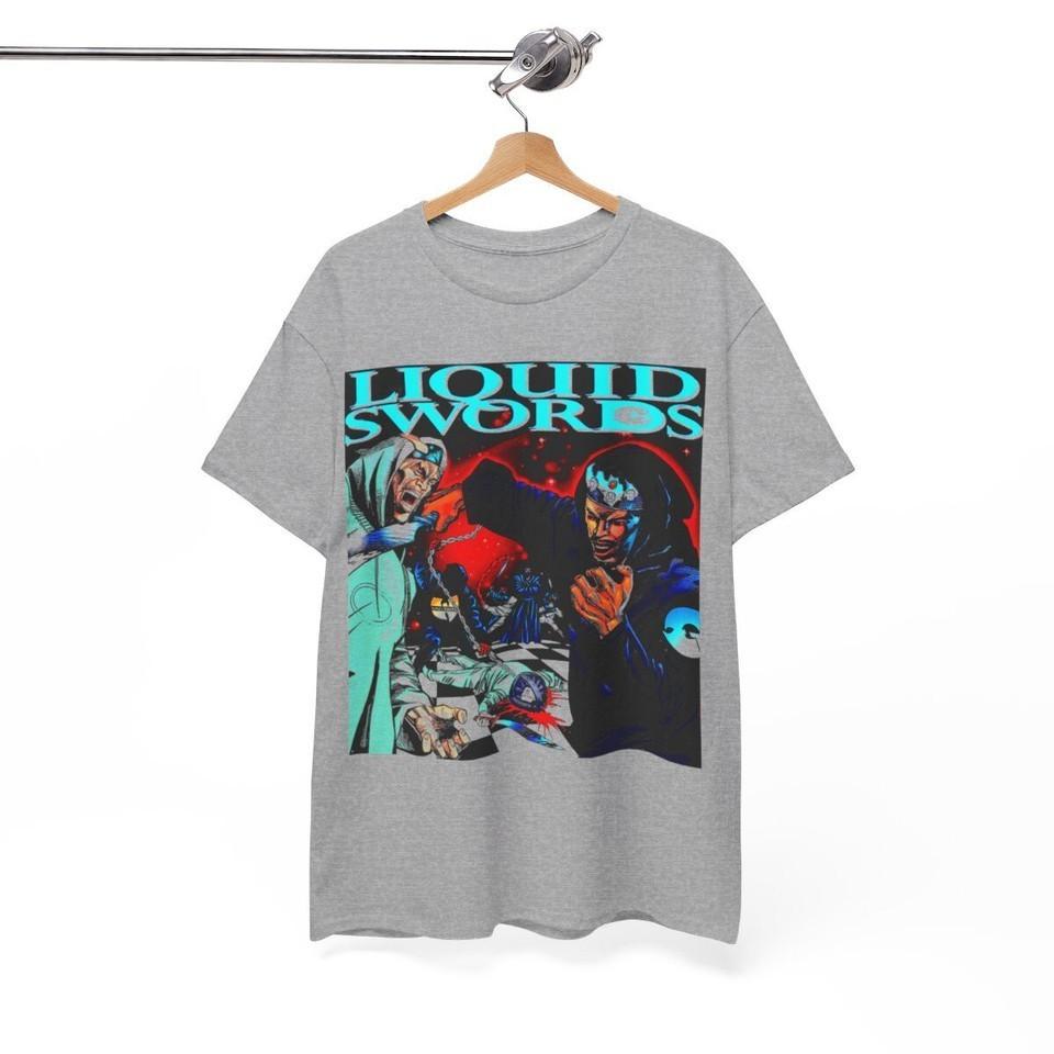 liquid swords gza хип-хоп перед уходом Унисекс S-3XL Q76546 Унисекс Футболка XL