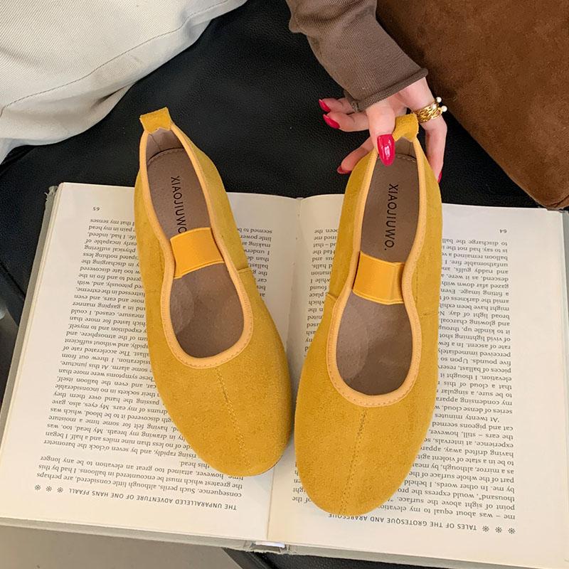 Fashion 2025 New Fashion Round Toe Women Mary Janes Flats Shoes Soft Female Slip On Footwear Shallow Ladies Flats With Shoes New